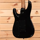Charvel Superstock DKA22-2PT electric guitar Black with humbucker pickups and maple neck