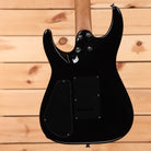 Charvel Superstock DKA22-2PT electric guitar black finish with dual humbuckers and tremolo bridge