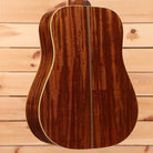 Gallagher Doc Watson Custom dreadnought acoustic guitar torrefied natural finish with cream binding