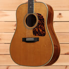 Gallagher Doc Watson Custom dreadnought acoustic guitar torrefied natural with tortoiseshell pickguard