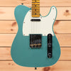 Fender Custom Shop Limited Tomatillo Double Esquire Relic - Aged Teal Green Metallic