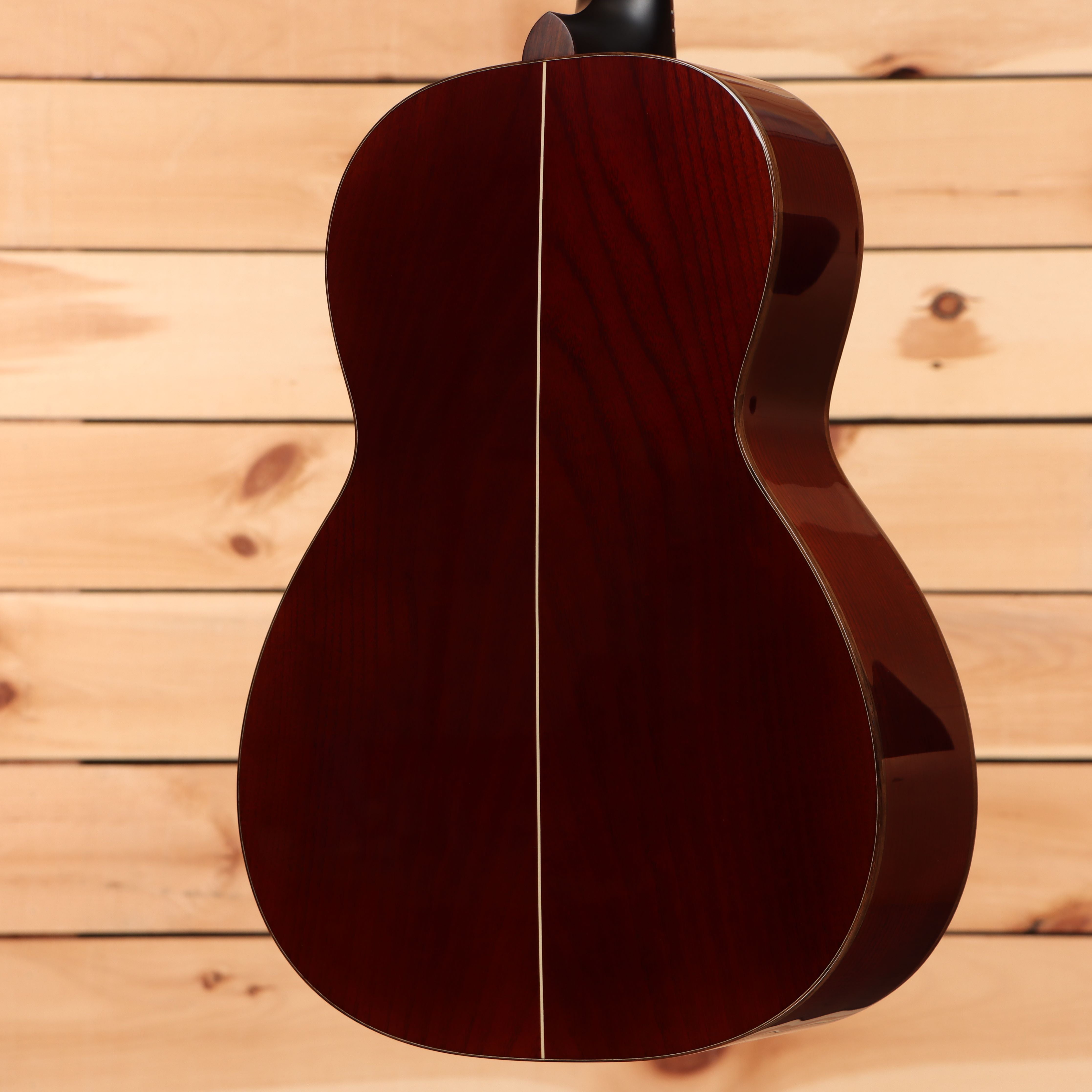 Gallagher Custom GA Bodock dreadnought acoustic guitar Dark Tobacco Burst with mahogany back and sides