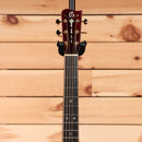Gallagher Custom GA Bodock dark tobacco burst acoustic guitar with rosewood fretboard and gold tuning machines
