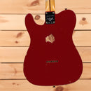 Fender Custom Shop Limited Reverse 50s Telecaster relic electric guitar Cimarron Red with single-coil pickups