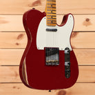 Fender Custom Shop Limited Reverse 50s Telecaster relic electric guitar Cimarron Red with maple neck and single-coil pickup