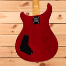 Paul Reed Smith Swamp Ash Special electric guitar Vintage Cherry with black pickguard and maple neck