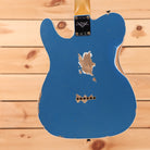 Fender Custom Shop 1965 Telecaster Custom heavy relic electric guitar Lake Placid Blue with aged finish