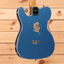 Fender Custom Shop 1965 Telecaster Custom heavy relic electric guitar Lake Placid Blue with aged finish