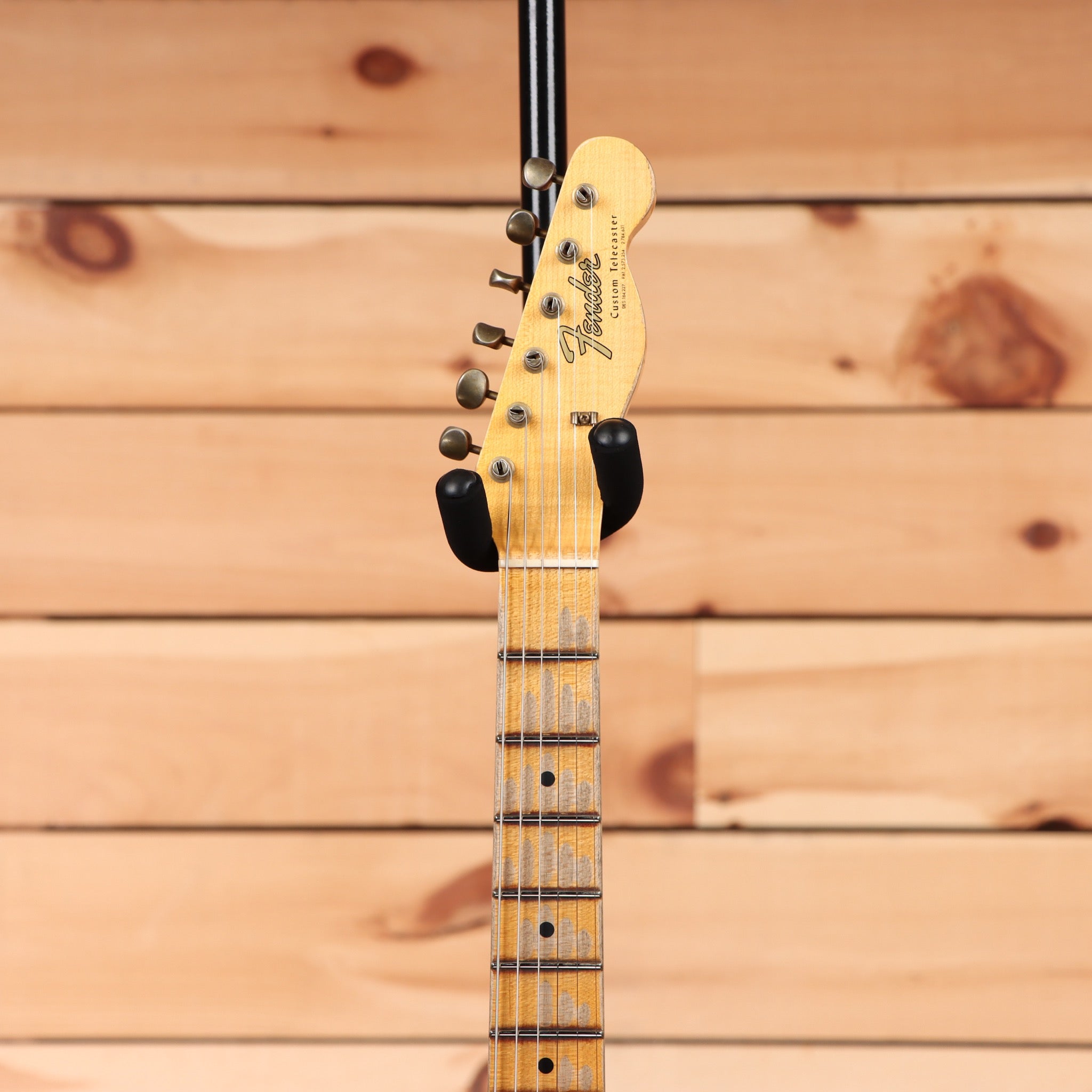 Fender Custom Shop 1965 Telecaster Custom electric guitar Lake Placid Blue heavy relic with maple neck