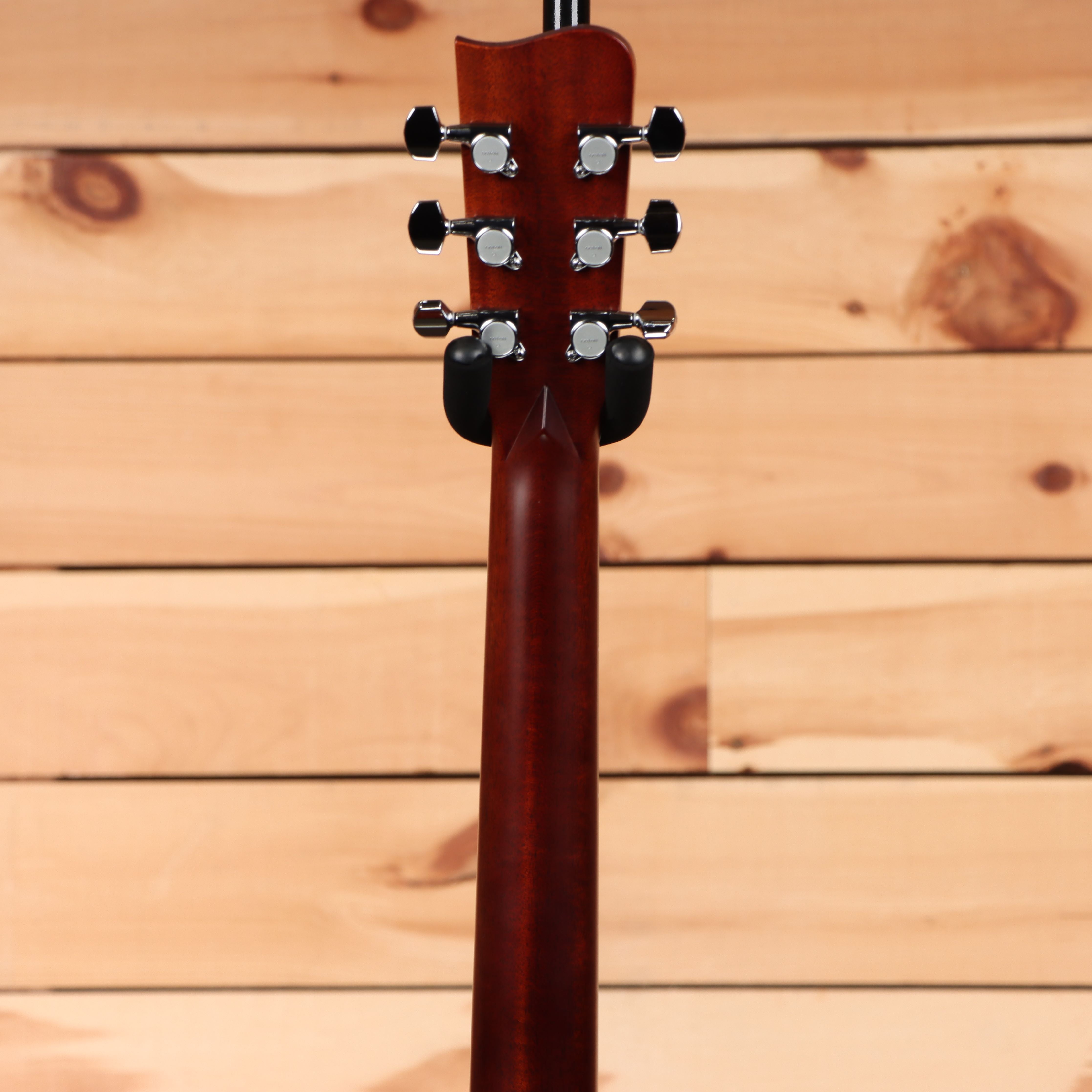 Gallagher Jim Hurst Signature acoustic guitar natural finish with chrome tuning machines