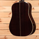 Gallagher G70 Slim dreadnought acoustic guitar natural finish with white binding