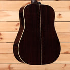 Gallagher G70 Slim dreadnought acoustic guitar natural finish with white binding