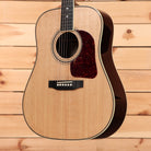 Gallagher G70 Slim dreadnought acoustic guitar natural with tortoiseshell pickguard