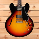 Gibson Limited 1958 ES-335 Reissue Murphy Lab semi-hollow electric guitar Triburst with gold hardware