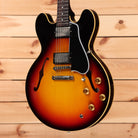Gibson Limited 1958 ES-335 Reissue Murphy Lab semi-hollow electric guitar light aged Triburst with gold hardware