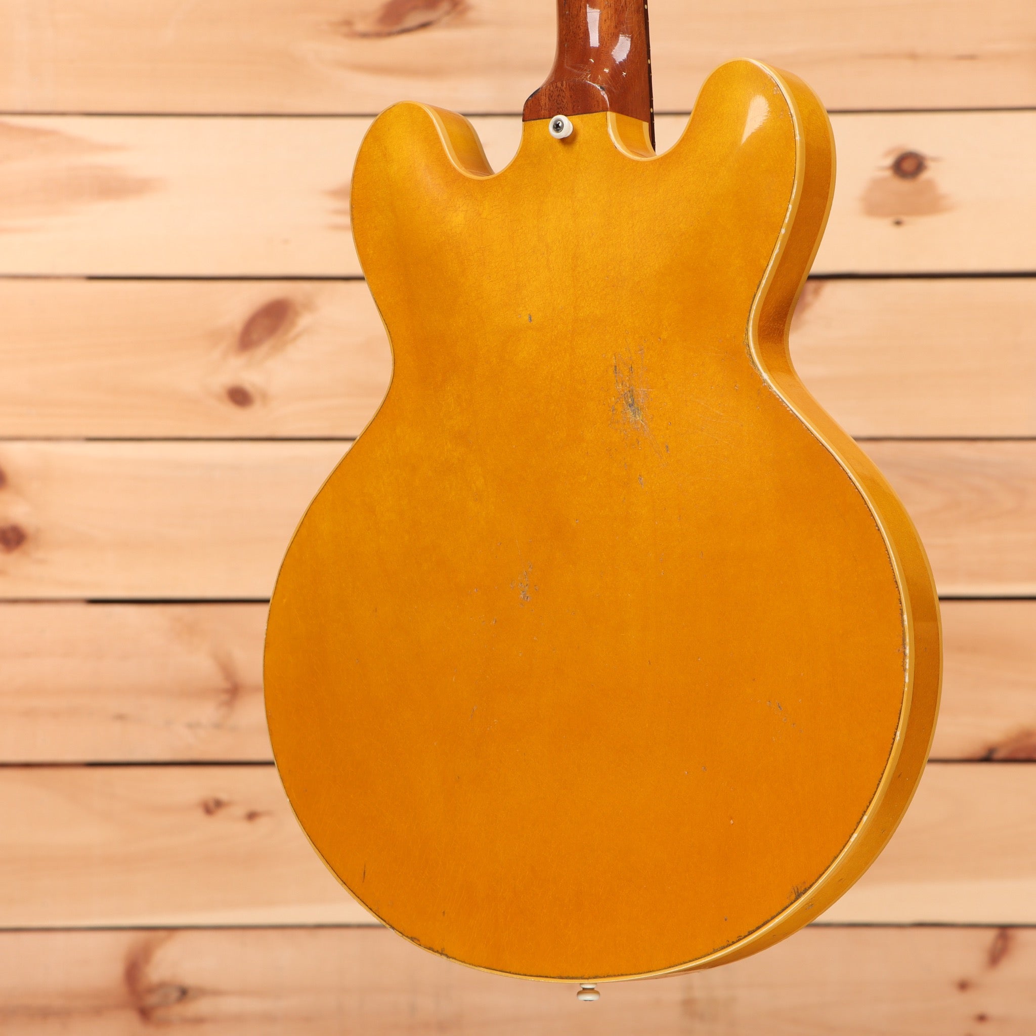 Gibson 1958 ES-335 Reissue Murphy Lab semi-hollow electric guitar dirty blonde with aged finish and f-holes