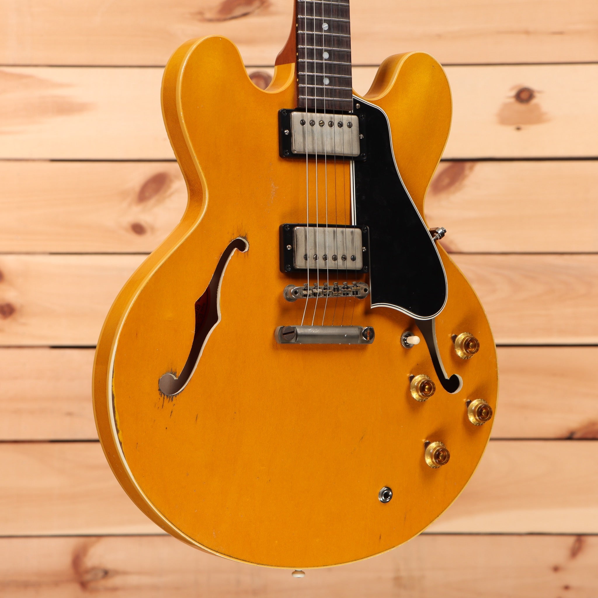 Gibson 1958 ES-335 Reissue Murphy Lab semi-hollow electric guitar Dirty Blonde with dual humbuckers