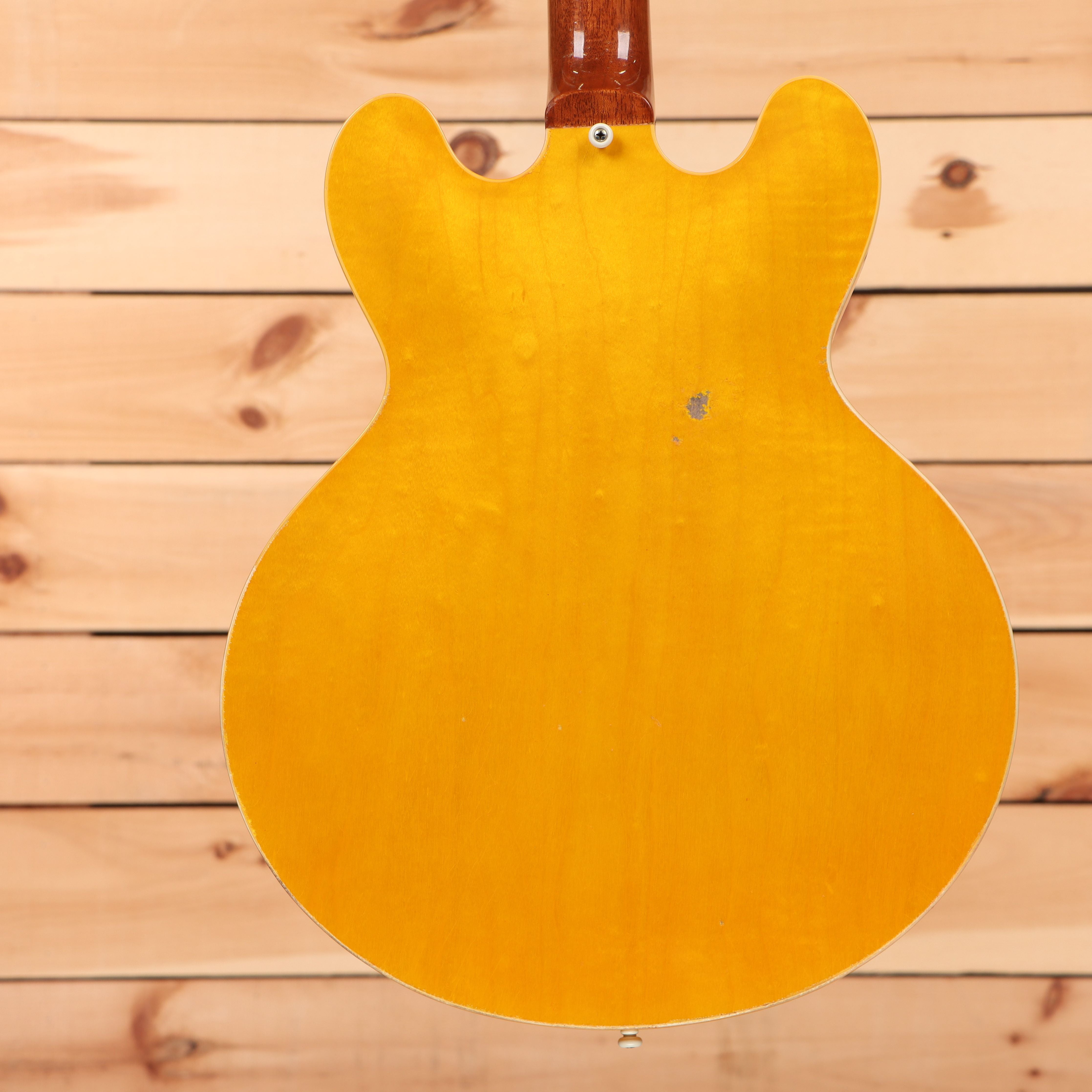 Gibson 1958 ES-335 Reissue semi-hollow electric guitar Murphy Lab Heavy Aged Dirty Blonde with f-holes