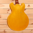 Gibson 1958 ES-335 Reissue semi-hollow electric guitar Dirty Blonde with Murphy Lab heavy aging and f-holes
