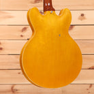 Gibson 1958 ES-335 Reissue semi-hollow electric guitar Dirty Blonde with Murphy Lab heavy aging and f-holes