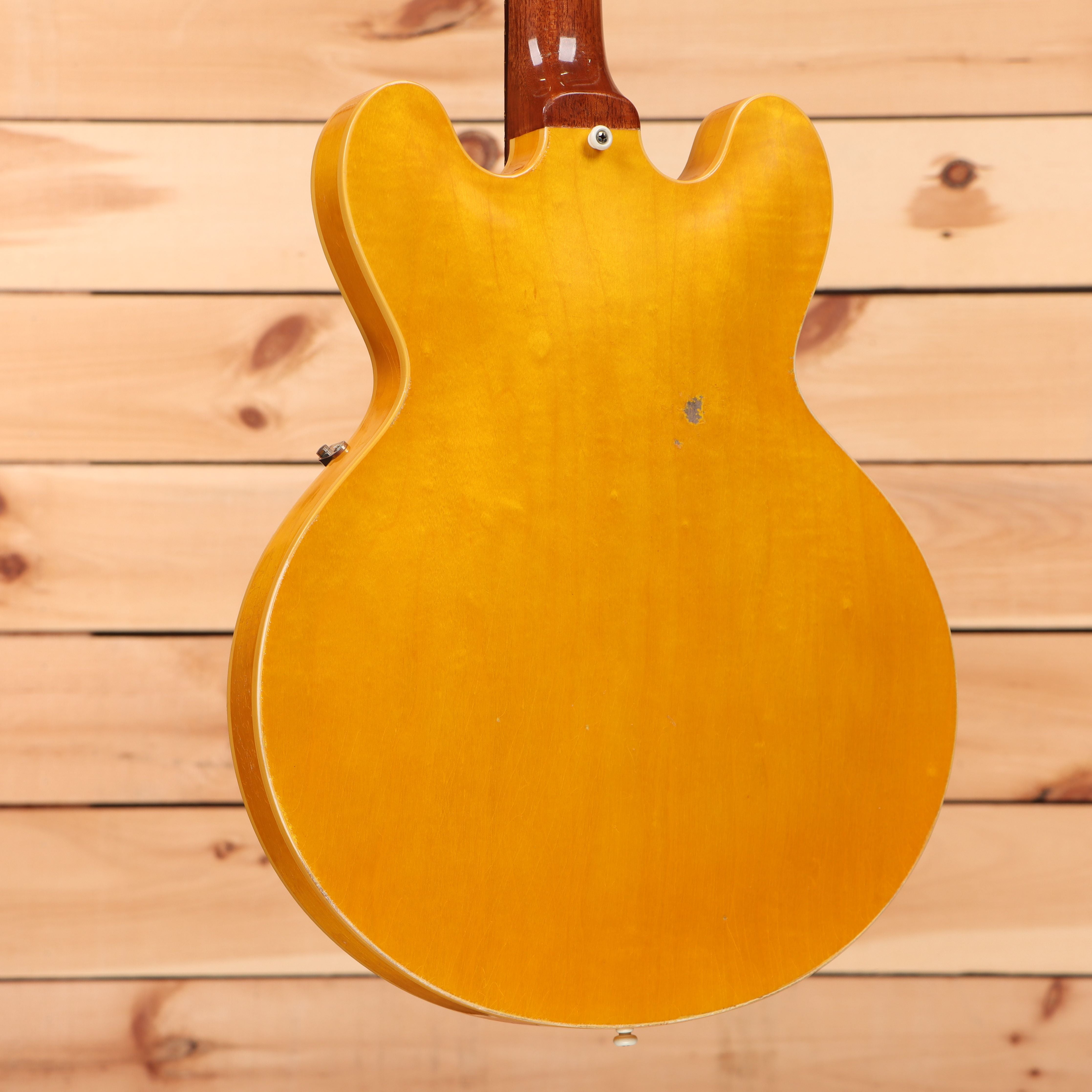 Gibson 1958 ES-335 Reissue semi-hollow electric guitar Dirty Blonde with Murphy Lab heavy aging and f-holes
