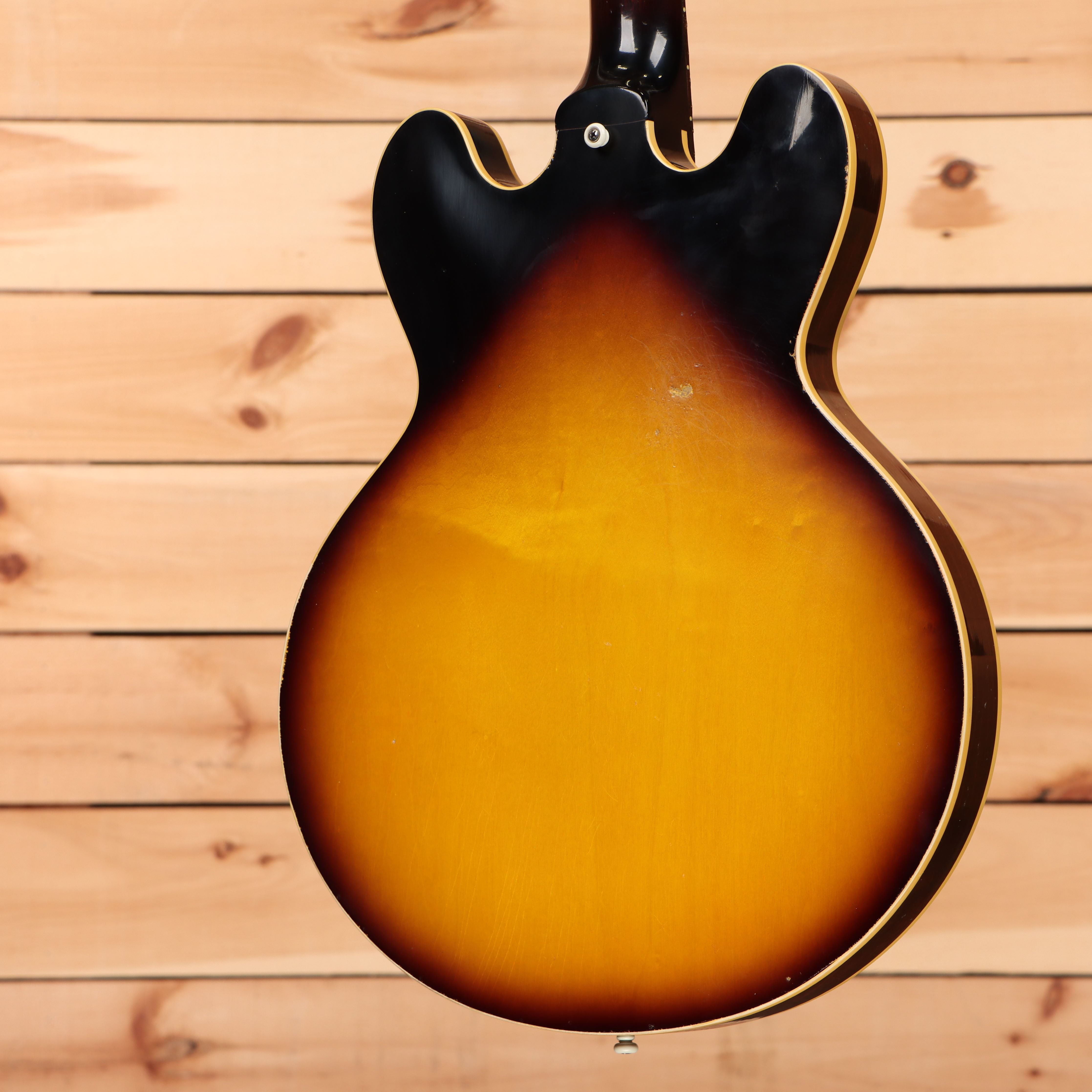 Gibson 1958 ES-335 Reissue Murphy Lab semi-hollow electric guitar Faded Tobacco Burst with gold binding