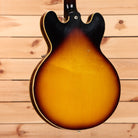Gibson 1958 ES-335 Reissue Murphy Lab semi-hollow electric guitar Faded Tobacco Burst with f-holes