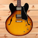 Gibson 1958 ES-335 Reissue Murphy Lab semi-hollow electric guitar Faded Tobacco Burst with dual humbuckers