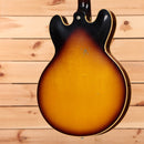 Gibson 1958 ES-335 Reissue Murphy Lab semi-hollow electric guitar faded tobacco burst with gold binding