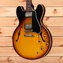 Gibson 1958 ES-335 Reissue Murphy Lab semi-hollow electric guitar faded tobacco burst with dual humbuckers