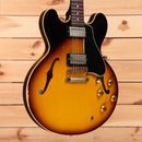 Gibson 1958 ES-335 Reissue Murphy Lab semi-hollow electric guitar Faded Tobacco Burst with gold hardware