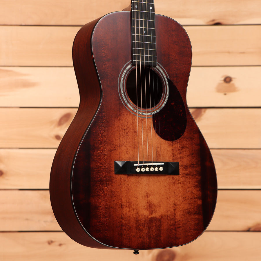 Eastman E1P The Bluesmaster Limited Edition Classic acoustic guitar burgundy finish with rosewood fretboard