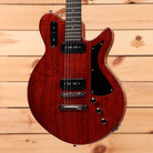 Eastman Juliet P90 semi-hollow electric guitar vintage red with P90 pickups and black pickguard