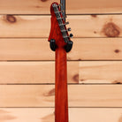 Eastman Juliet P90 semi-hollow electric guitar Vintage Red with P90 pickups and black tuning machines