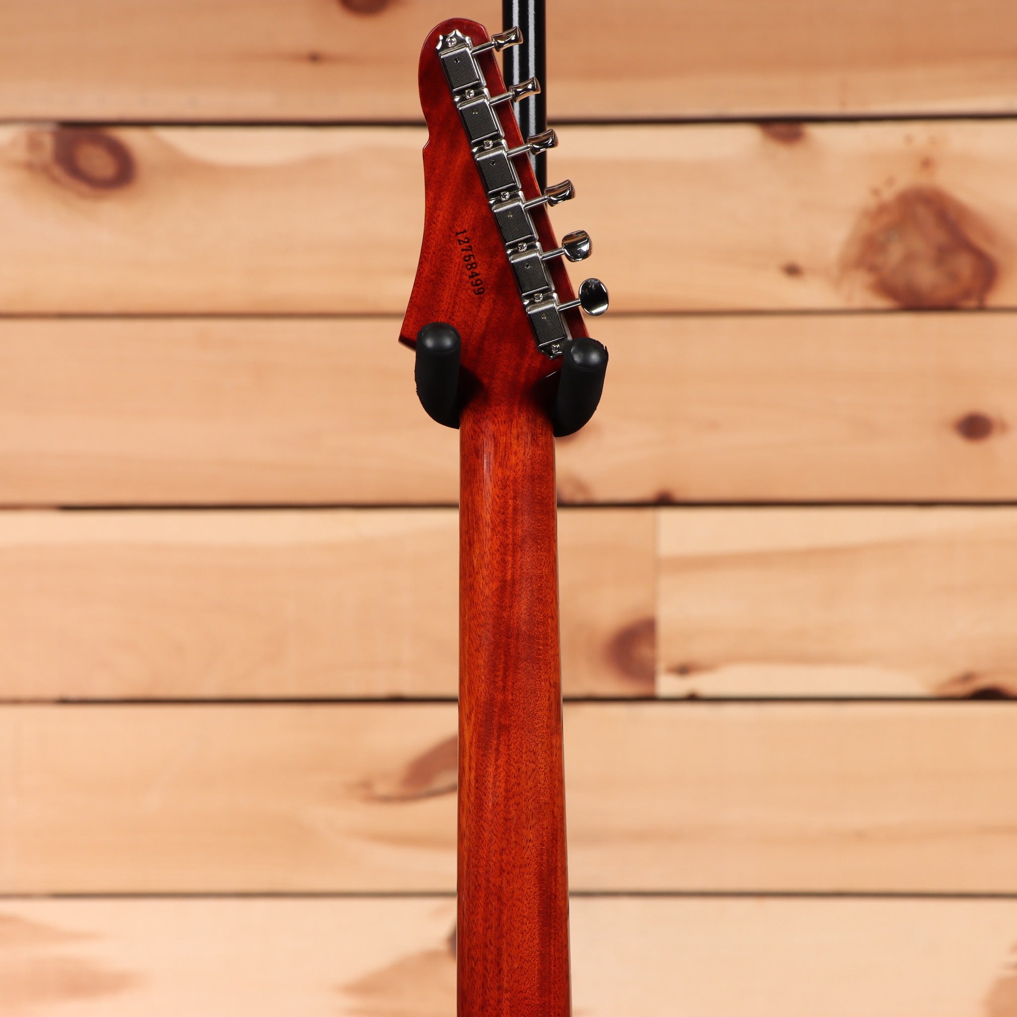 Eastman Juliet P90 semi-hollow electric guitar Vintage Red with P90 pickups and black tuning machines