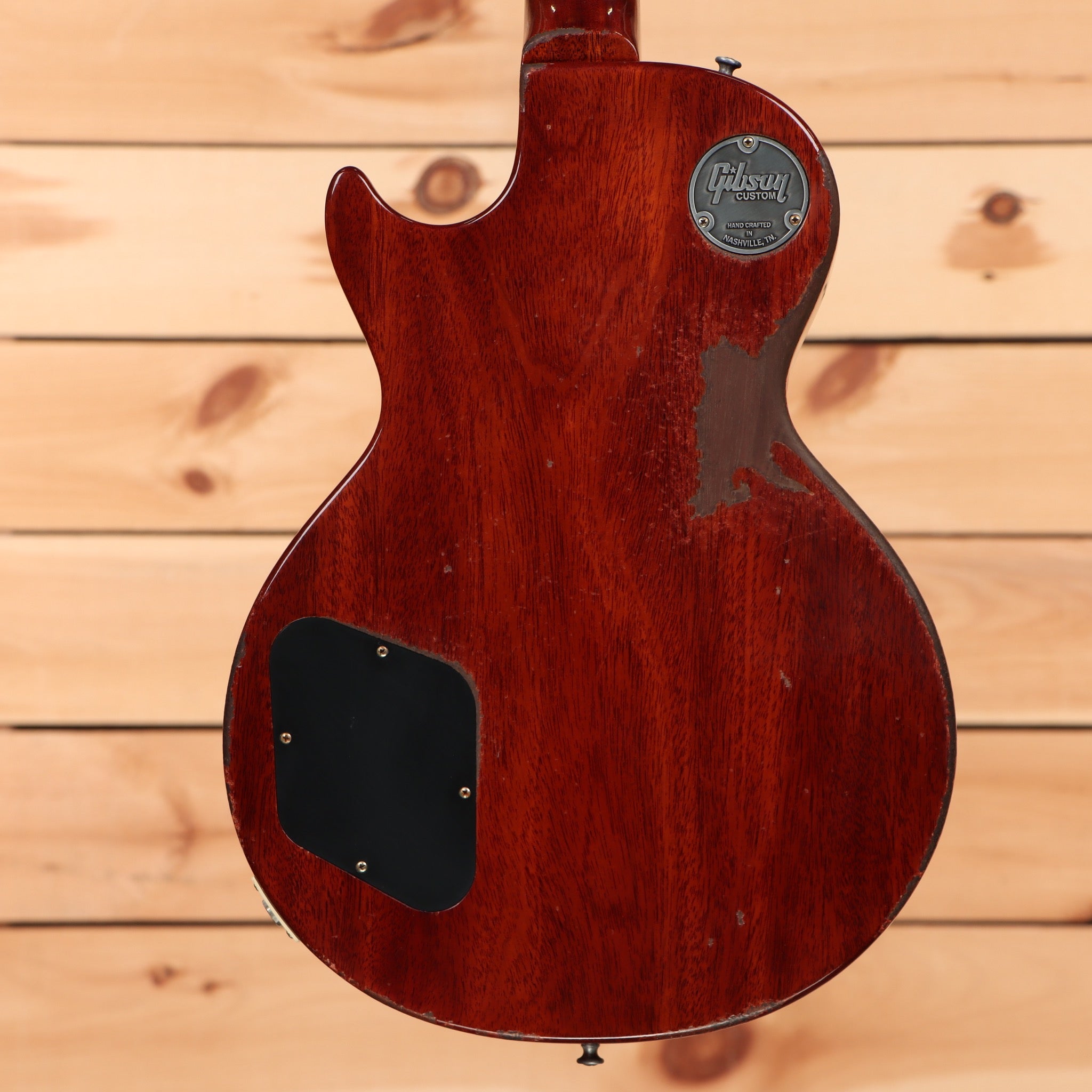 Gibson 1959 Les Paul Standard Reissue Heavy Aged electric guitar Slow Iced Tea Fade with dual humbuckers