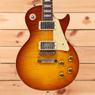 Gibson 1959 Les Paul Standard Reissue heavy-aged electric guitar slow iced tea fade with dual humbuckers and gold hardware