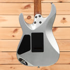Charvel USA Select DK24 HSS electric guitar Quicksilver with humbucker-single coil pickups and contoured body