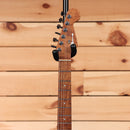 Charvel USA Select DK24 HSS electric guitar Quicksilver with rosewood fretboard and black headstock hardware