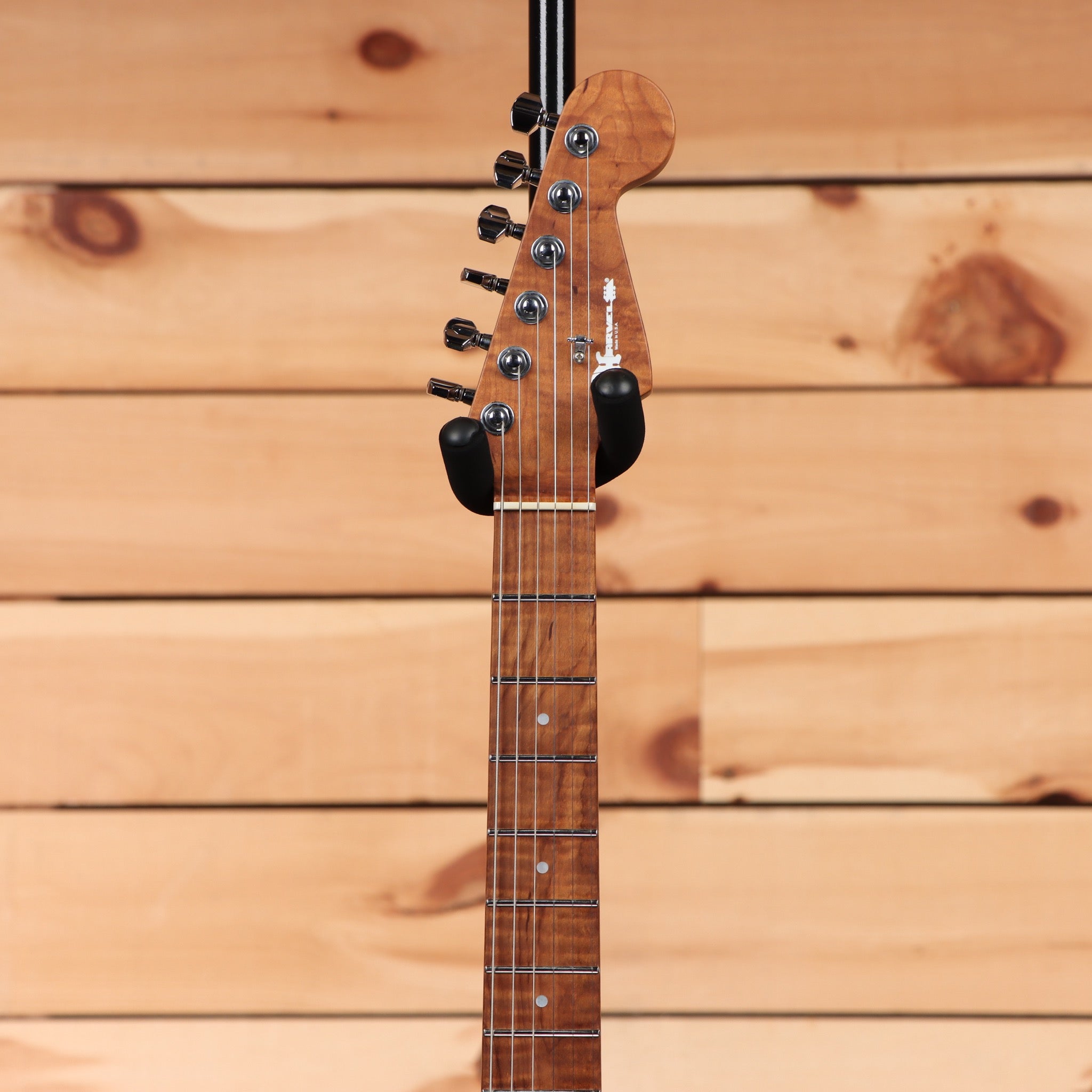 Charvel USA Select DK24 HSS electric guitar Quicksilver with rosewood fretboard and black headstock hardware