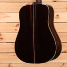 Boucher BG252G dreadnought acoustic guitar natural finish with white binding detail