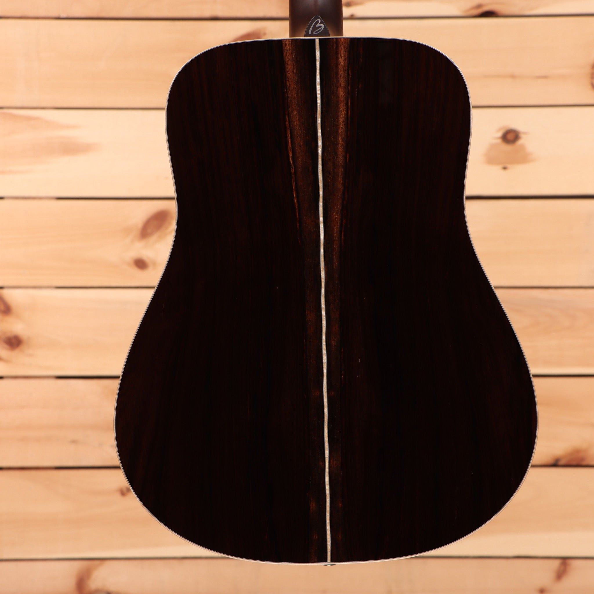 Boucher BG252G dreadnought acoustic guitar natural finish with rosewood back and sides