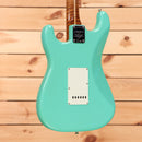 Fender Custom Shop Limited 1950s Stratocaster electric guitar Sea Foam Green with white pickguard and single-coil pickups
