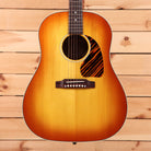 Gibson PSL J-45 Standard dreadnought acoustic guitar Flame Maple Custom Sunburst with flamed maple top