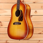 Gibson J-45 Standard dreadnought acoustic guitar Flame Maple Custom Sunburst with flamed maple back