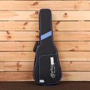 Martin OX2E Cocobolo Natural acoustic guitar gig bag with blue piping