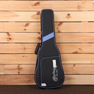 Martin OX2E Cocobolo Natural acoustic guitar gig bag with blue piping
