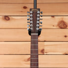 Martin DX2E Brazilian 12-string acoustic guitar natural finish with chrome tuners