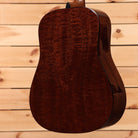 Martin DCFM IV 50th Anniversary dreadnought acoustic guitar natural finish with mahogany back and sides