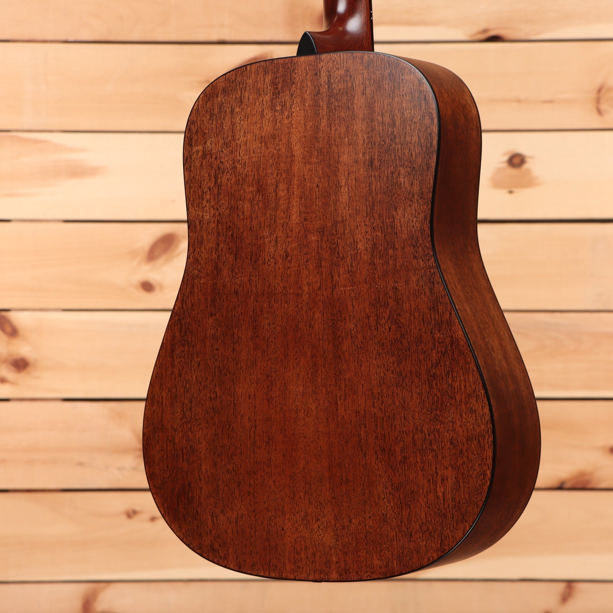 Martin D16E dreadnought acoustic-electric guitar mahogany natural finish with curved body contours